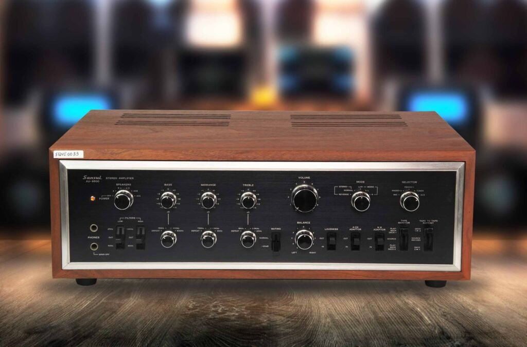 SANSUI AU-9500 INTEGRATED AMPLIFIER - 1QVE0033 - HQaudios