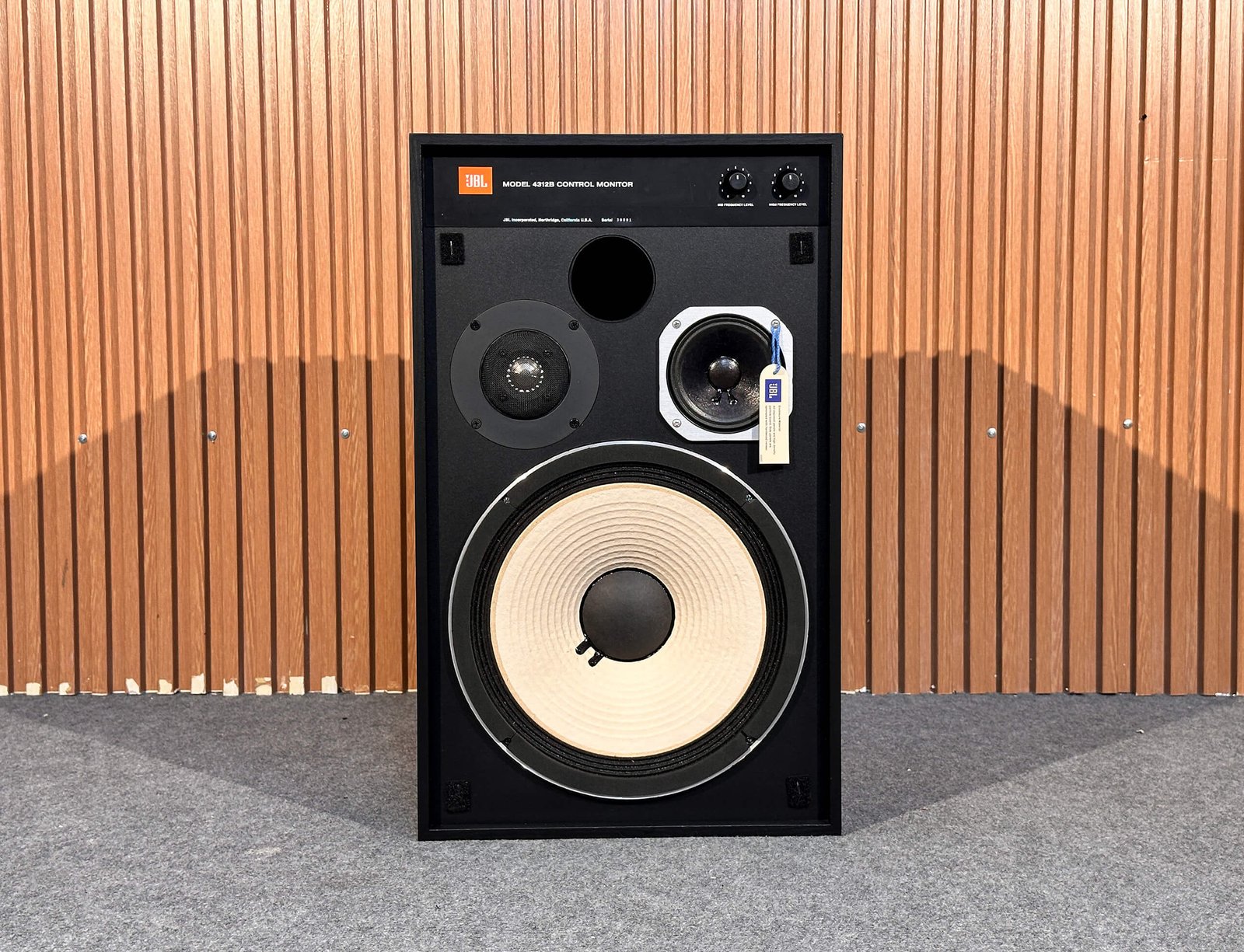 JBL ジェービーエル4312 MkII CONTROL  MONITOR 1個 JBL 4312 Control Monitors - 