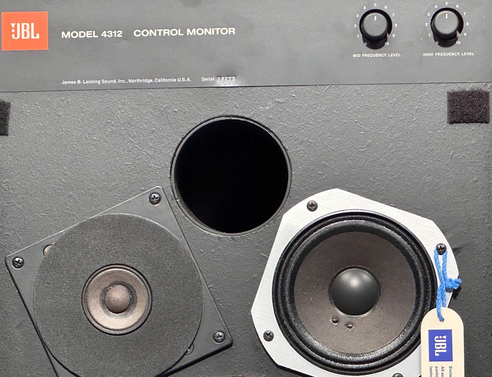 美品　JBL MODEL 4312 CONTROL MONITOR JBL 4312 Control Monitors - 