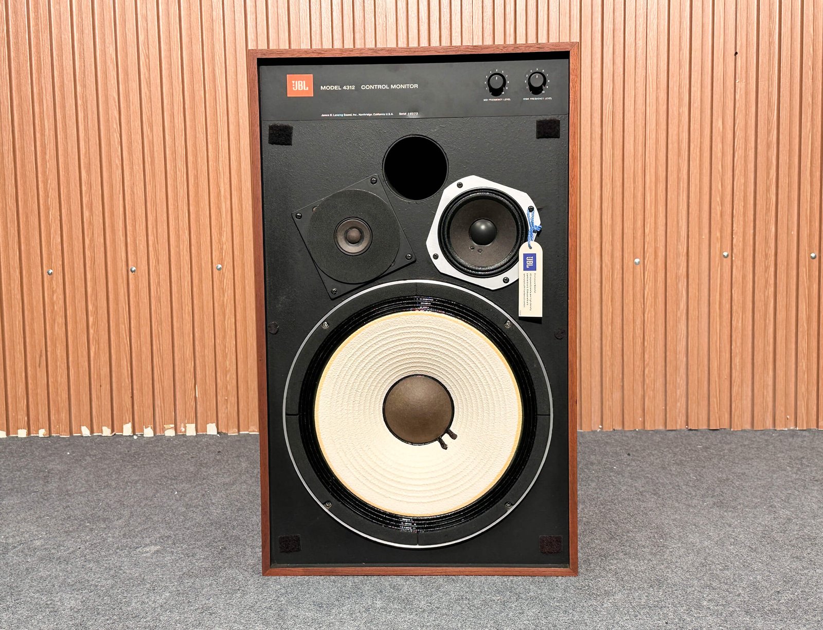 美品　JBL MODEL 4312 CONTROL MONITOR JBL 4312 // Studio Control Monitor / Custom Grilles – AURAL HiFi