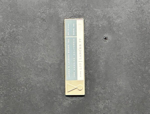 JBL L77 LANCER SPEAKERS