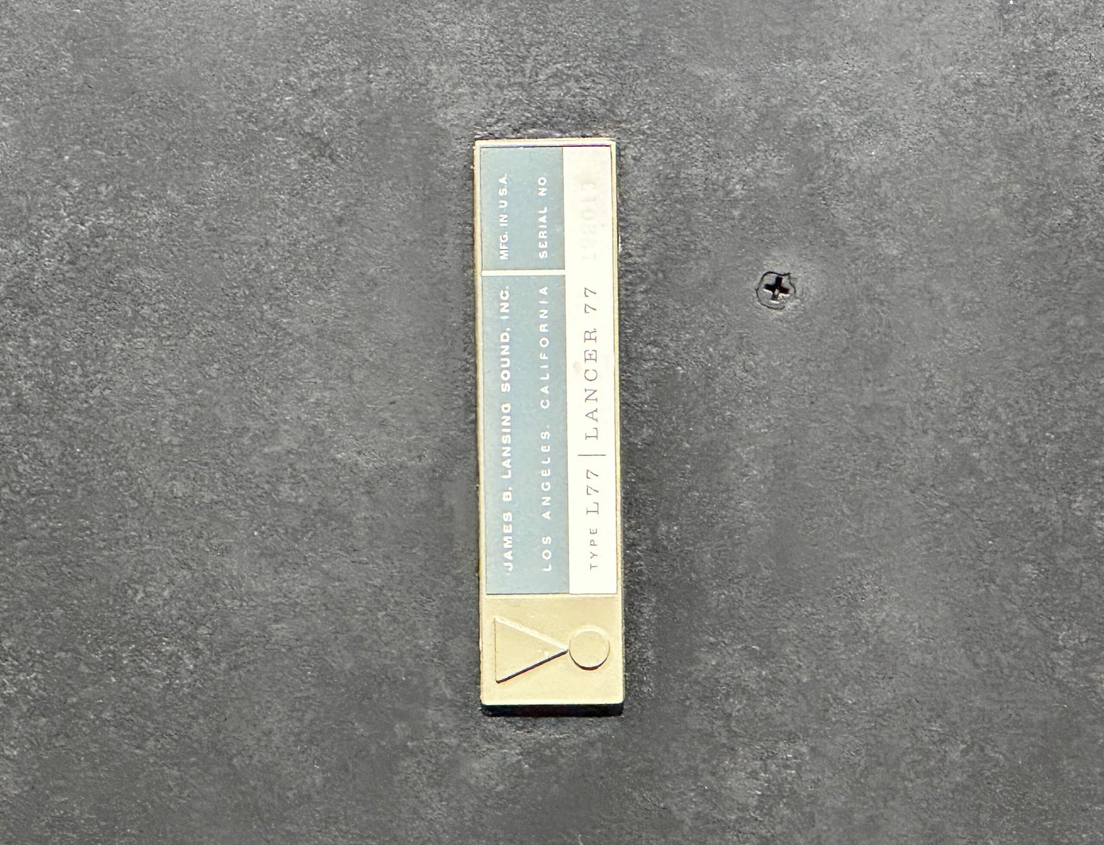 JBL L77 LANCER SPEAKERS JBL L77 LANCER SPEAKERS