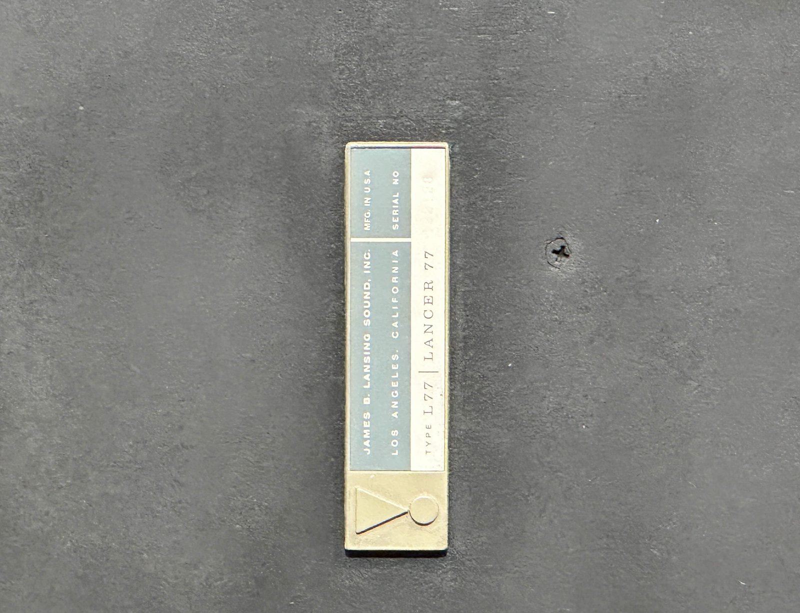 JBL L77 LANCER SPEAKERS JBL L77 LANCER SPEAKERS