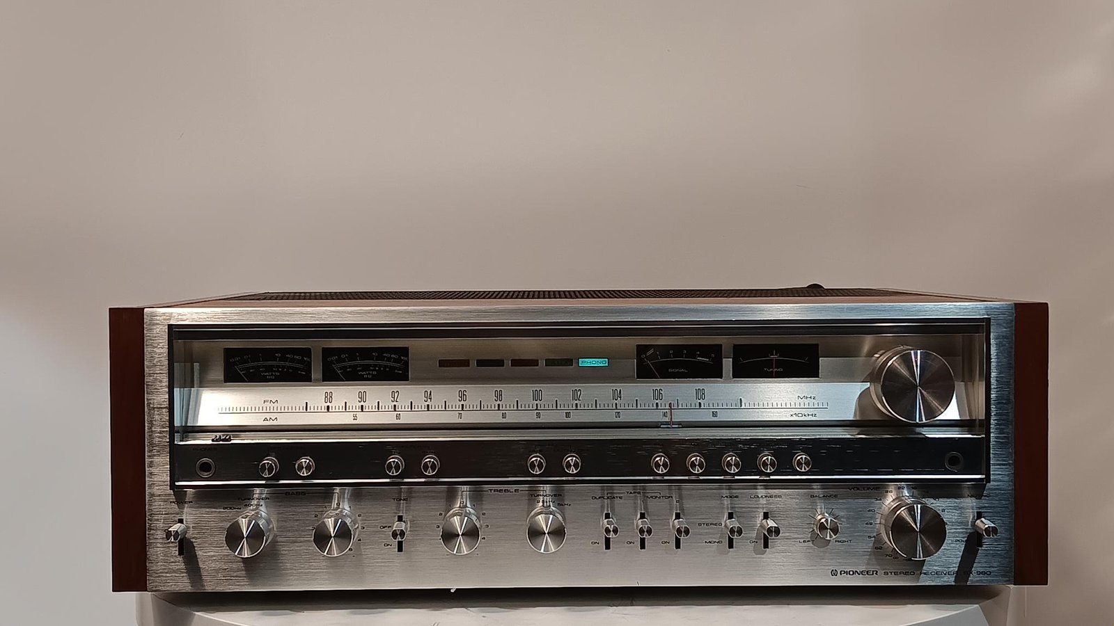 EXCELLENT PIONEER SX-980 STEREO RECEIVER EXCELLENT PIONEER SX-980 STEREO RECEIVER