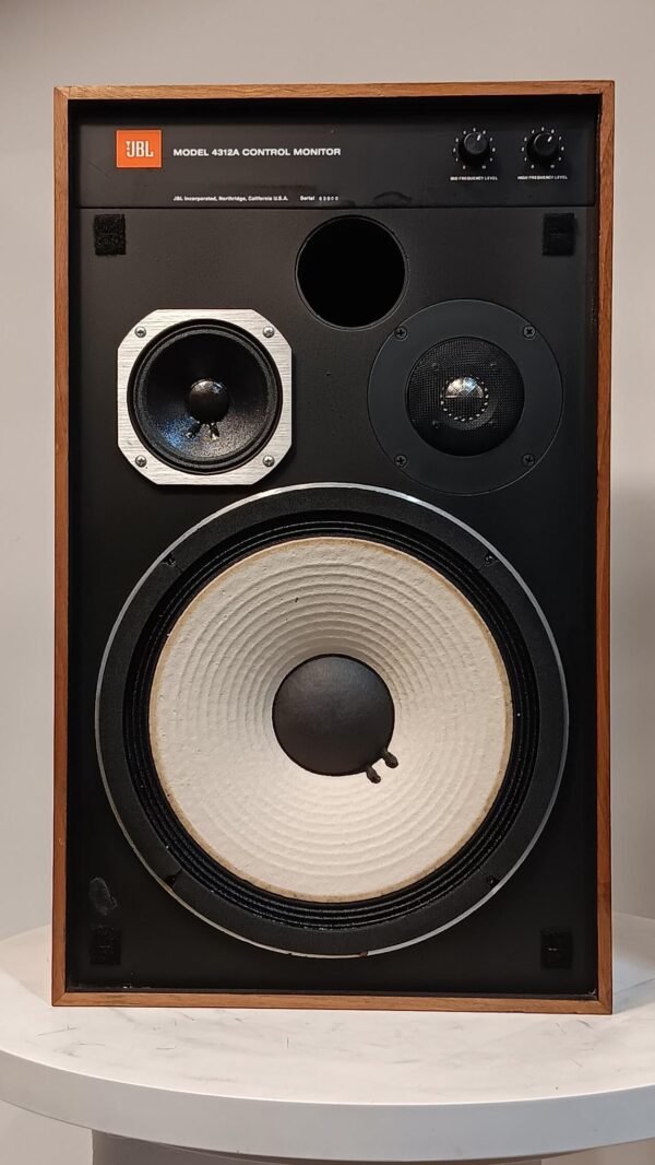 EXCELLENT JBL 4312A CONTROL MONITOR SPEAKERS