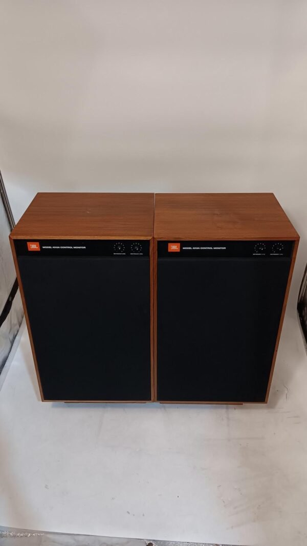 EXCELLENT JBL 4312A CONTROL MONITOR SPEAKERS