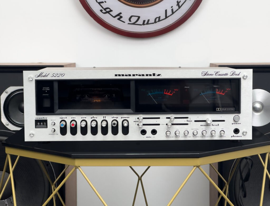 VINTAGE-PERFECT MARANTZ 5220 CASSETTE DECK – ANALOG CHARM & TAPE