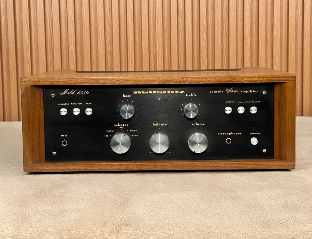 VINTAGE MARANTZ 1030 INTEGRATED AMPLIFIER – 1-YEAR WARRANTY
