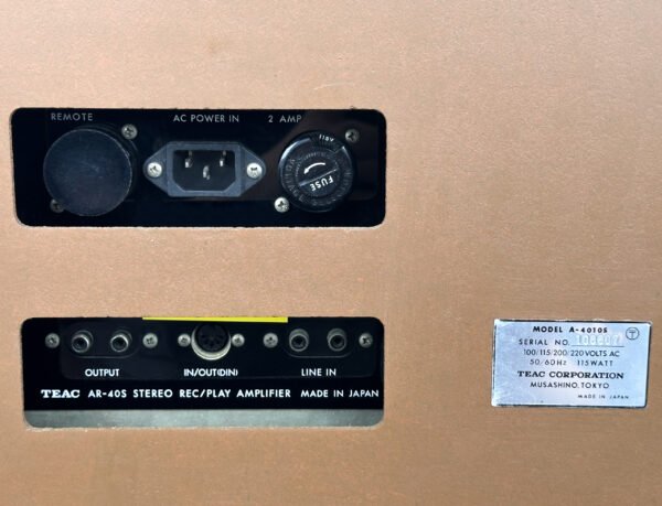 VINTAGE TEAC A-4010S REEL-TO-REEL