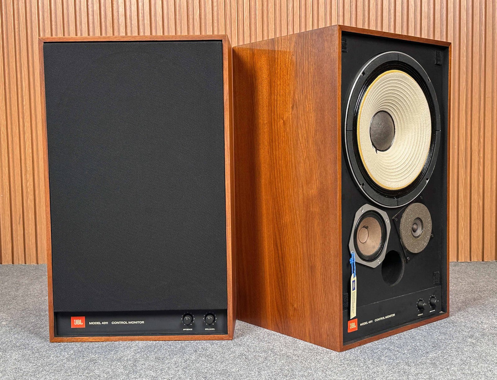 EXCELLENT JBL 4311 STUDIO MONITORS SPEAKERS – ICONIC VINTAGE VOICE ...