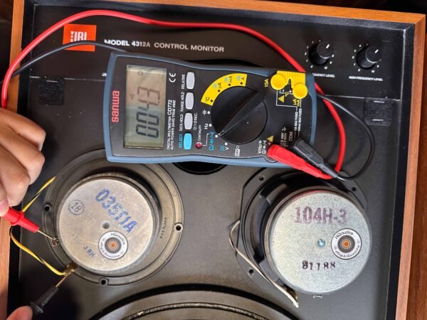 ICONIC JBL 4312A STUDIO MONITORS