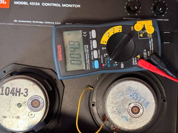 ICONIC JBL 4312A STUDIO MONITORS
