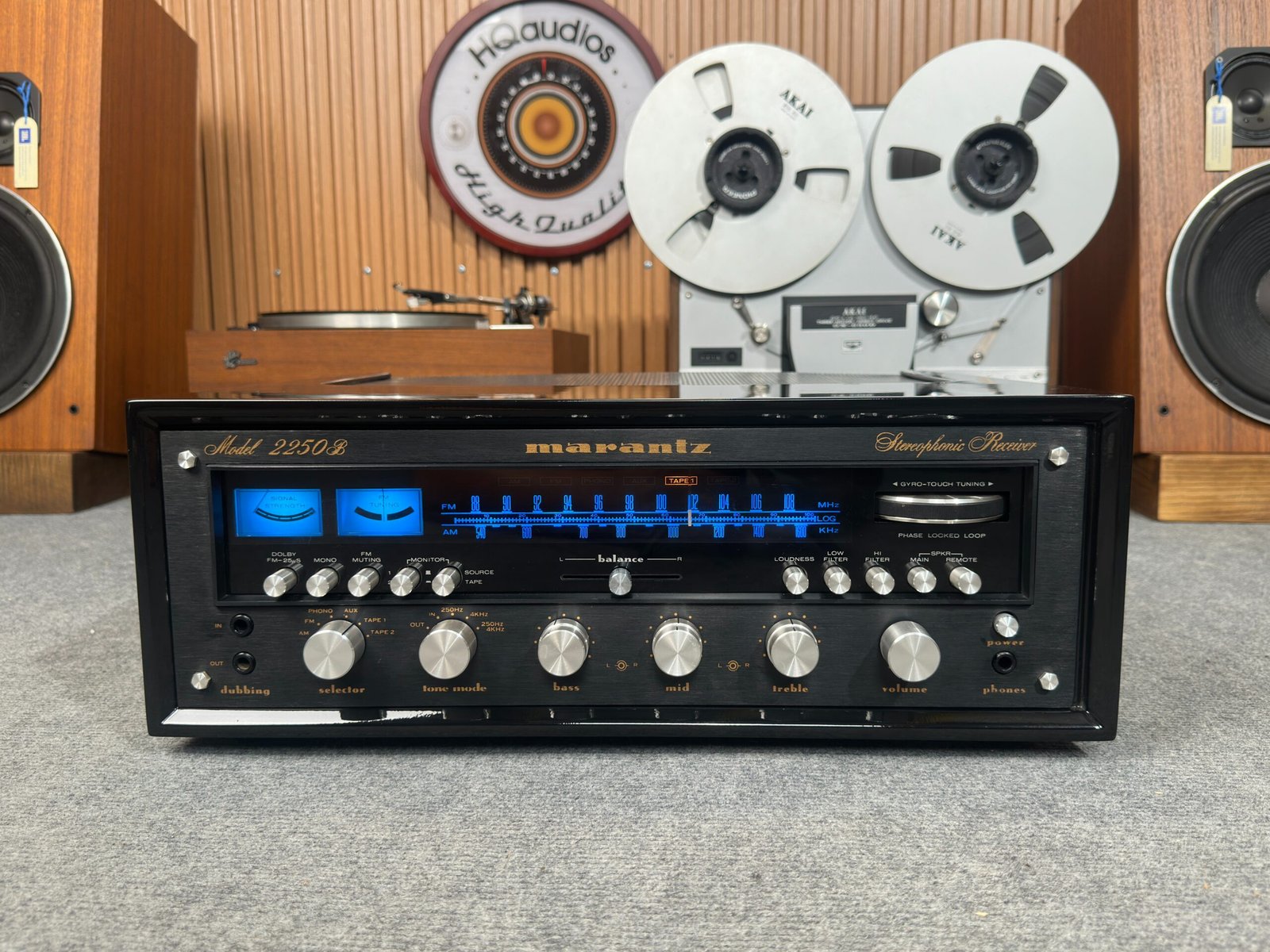 MARANTZ 2250B BLACK FACE RECEIVER MARANTZ 2250B BLACK FACE RECEIVER