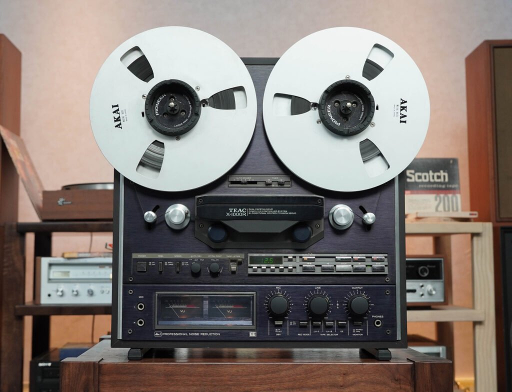 □t206 現状品☆TEAC ティアック X-1000R BL オープンリールデッキ