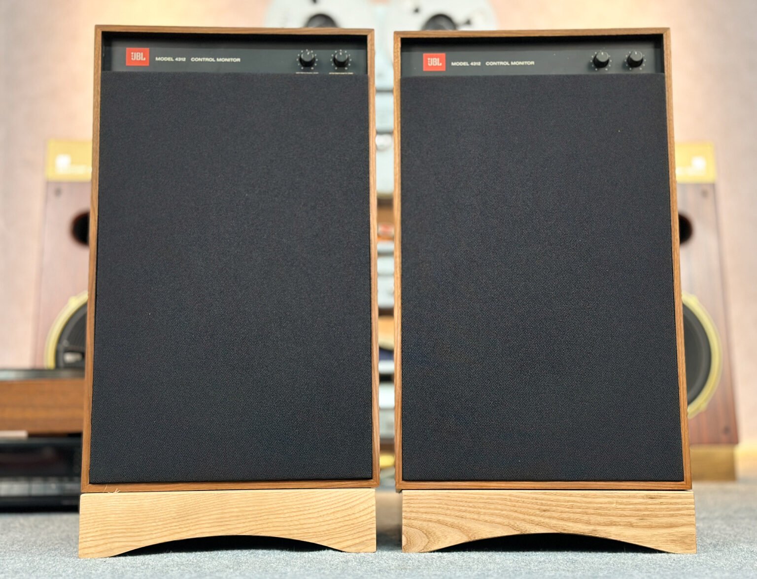 4312 JBL 4312 STUDIO MONITORS – CLASSIC JAPANESE MONITOR SOUND – 1-YEAR ...