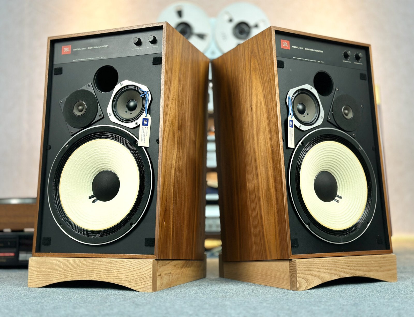 4312 JBL 4312 STUDIO MONITORS – CLASSIC JAPANESE MONITOR SOUND – 1-YEAR ...
