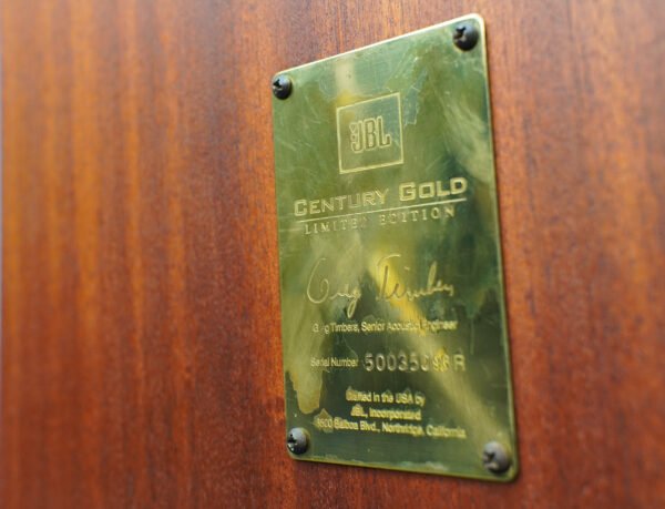 JBL L100 Century Gold Pair of Speakers