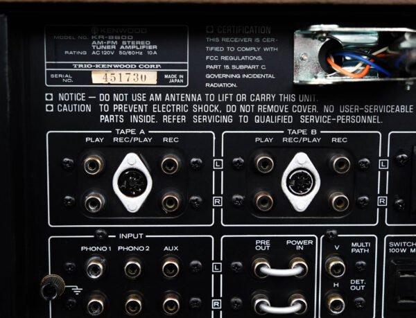 Kenwood KR-9600 Monster Vintage Stereo Receiver