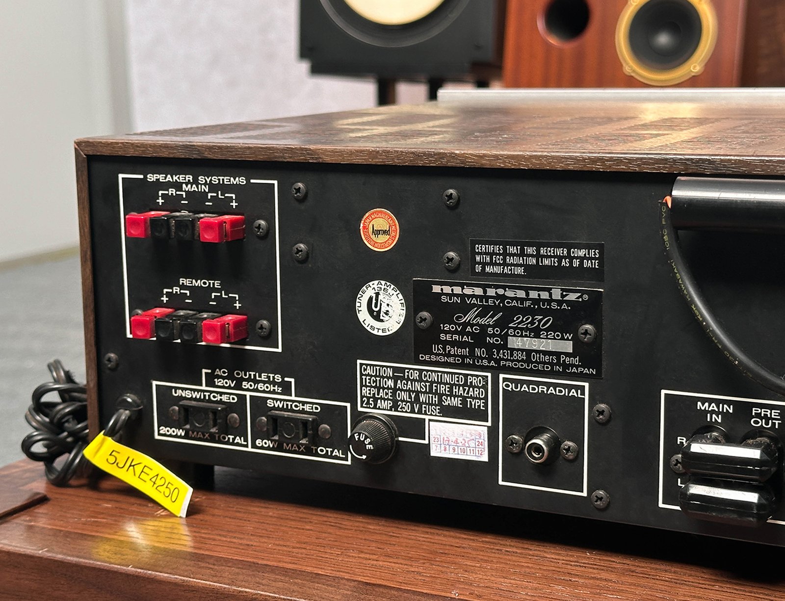 Marantz 2230 Stereo Vintage Receiver Marantz 2230 Stereo Vintage Receiver