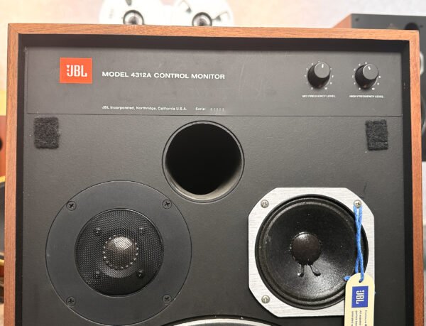 JBL 4312A Studio Monitor Pair of Speakers – Fully Restored – 1-Year Warranty