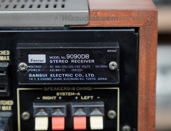 Great Sansui 9090DB Vintage Receiver
