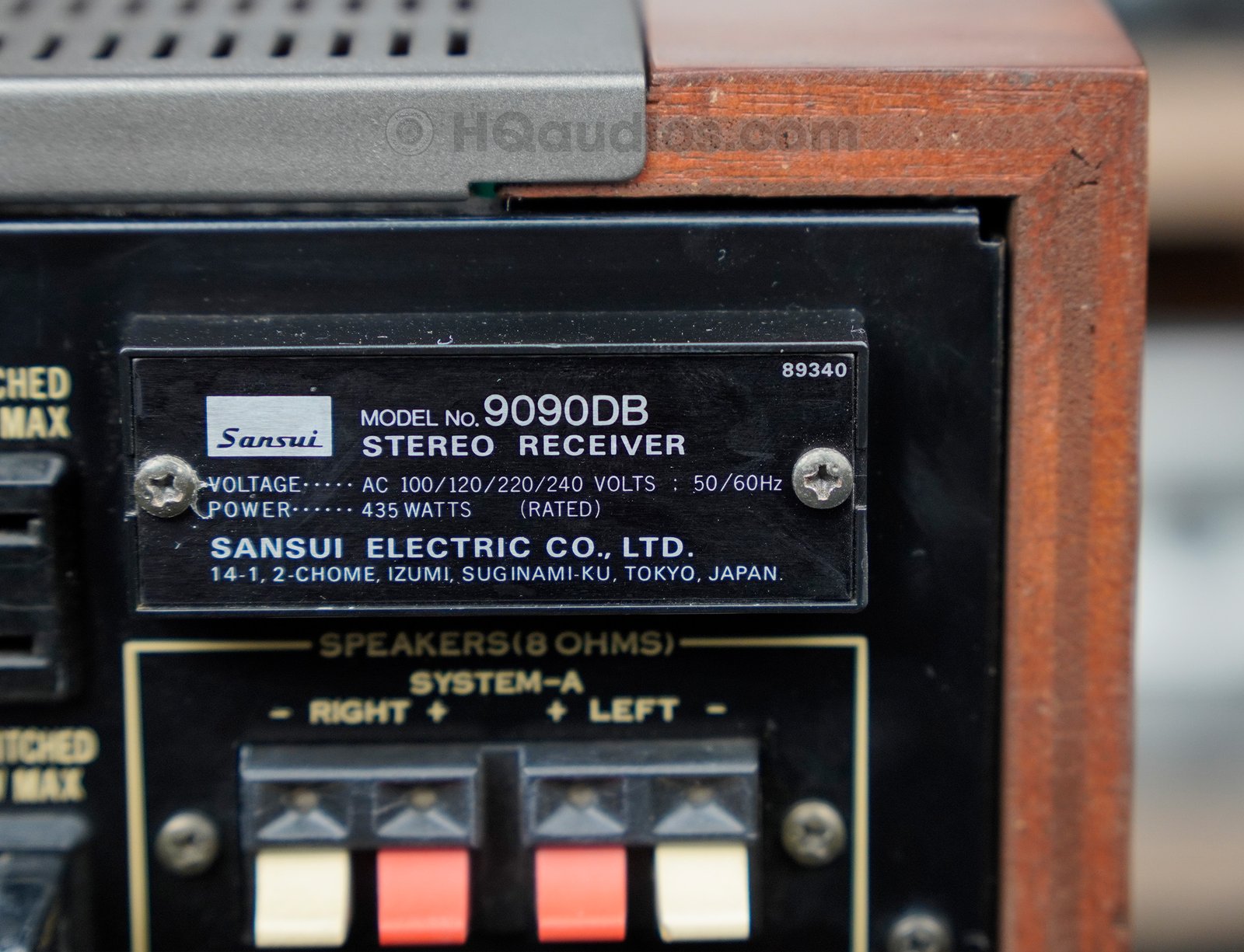 Great Sansui 9090DB Vintage Receiver Great Sansui 9090DB Vintage Receiver