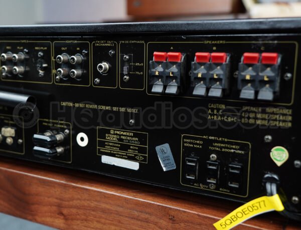 Superior Pioneer SX-5580 Stereo Receiver
