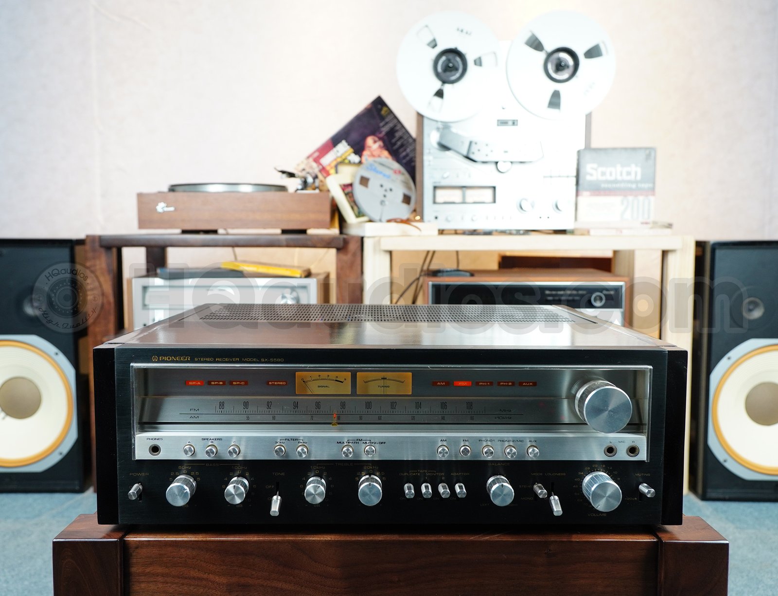 Superior Pioneer SX-5580 Stereo Receiver Superior Pioneer SX-5580 Stereo Receiver