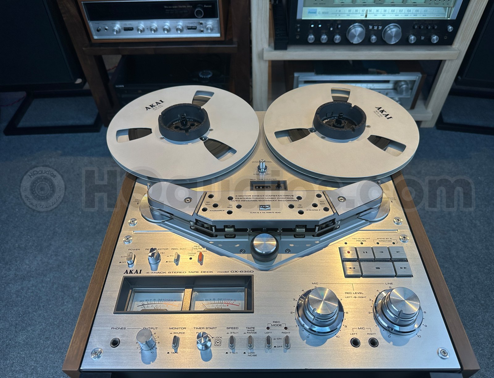Excellent AKAI GX635D Reel To Reel Excellent AKAI GX635D Reel To Reel