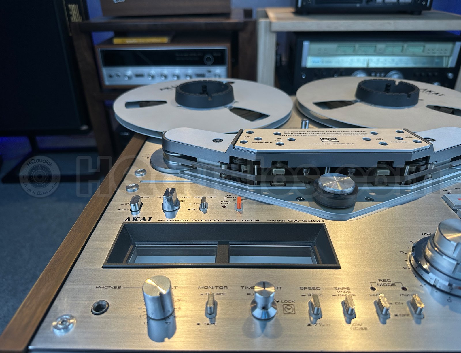 Excellent AKAI GX635D Reel To Reel Excellent AKAI GX635D Reel To Reel