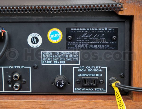 Superb Marantz 112 AM/FM Tuner