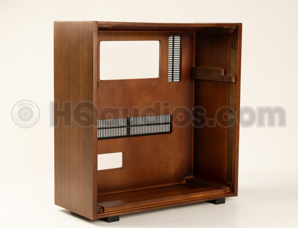AKAI GX-630D Wood Case –Plywood Cabinet – Natural Walnut Color- 10