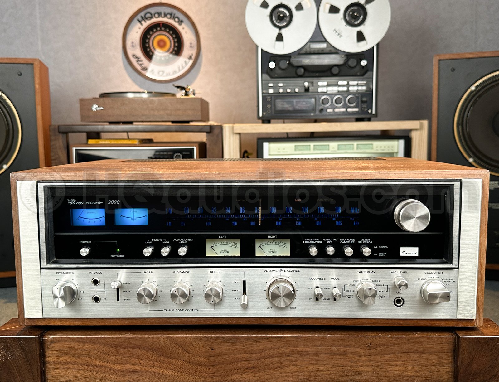 Top-notch Sansui 9090 Vintage Receiver Top-notch Sansui 9090 Vintage Receiver