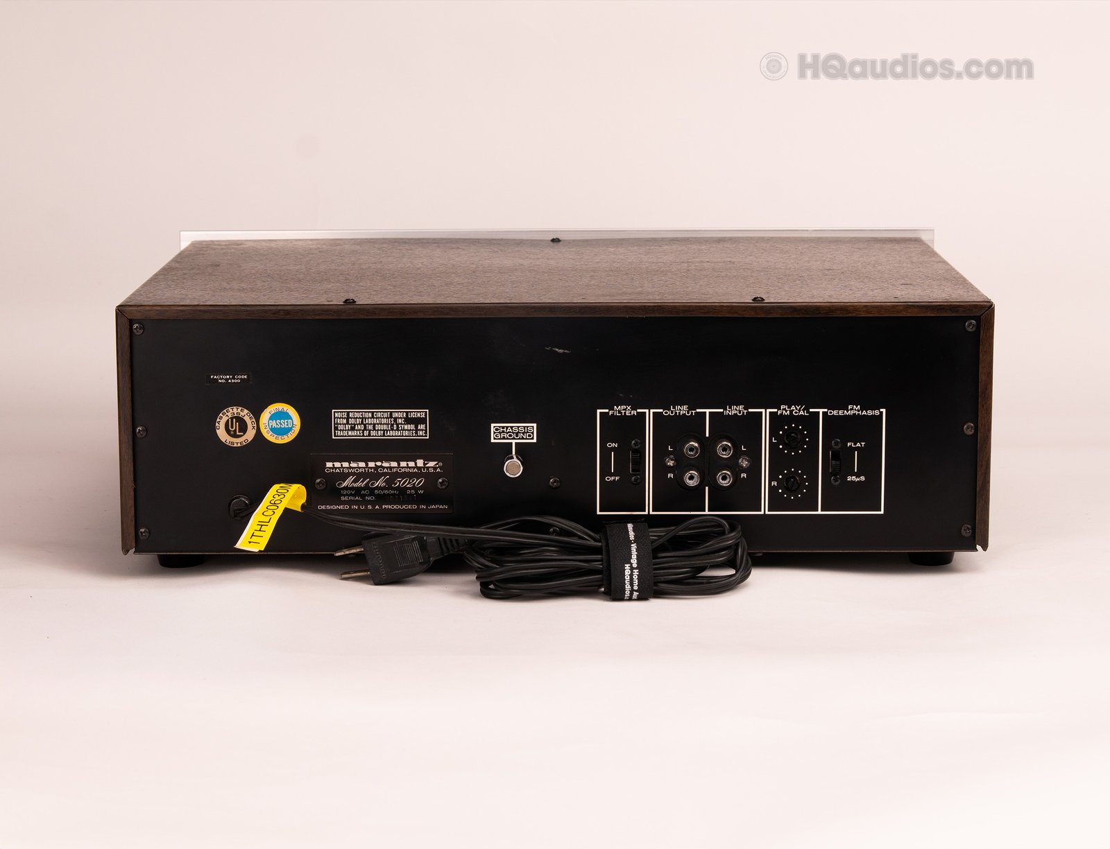 Marantz 5020 - 1thlc0630m-v_21 Marantz 5020 - 1thlc0630m-v_21