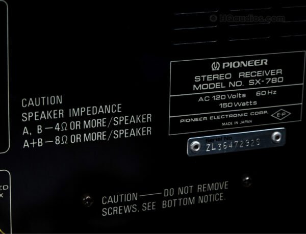 Pioneer Sx 780 - 5pae1006_5