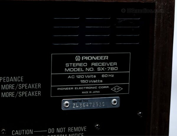 Pioneer Sx 780 - 5pae1006_6