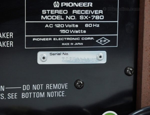 Pioneer Sx-780_5jke4355_16