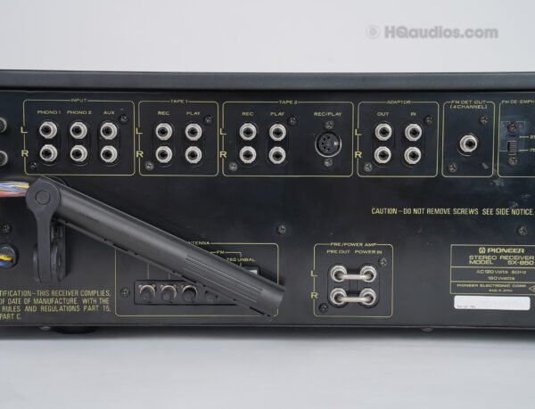 Pioneer Sx850_tte0705_3