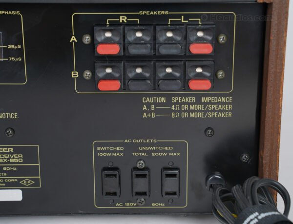 Pioneer Sx850_tte0705_4