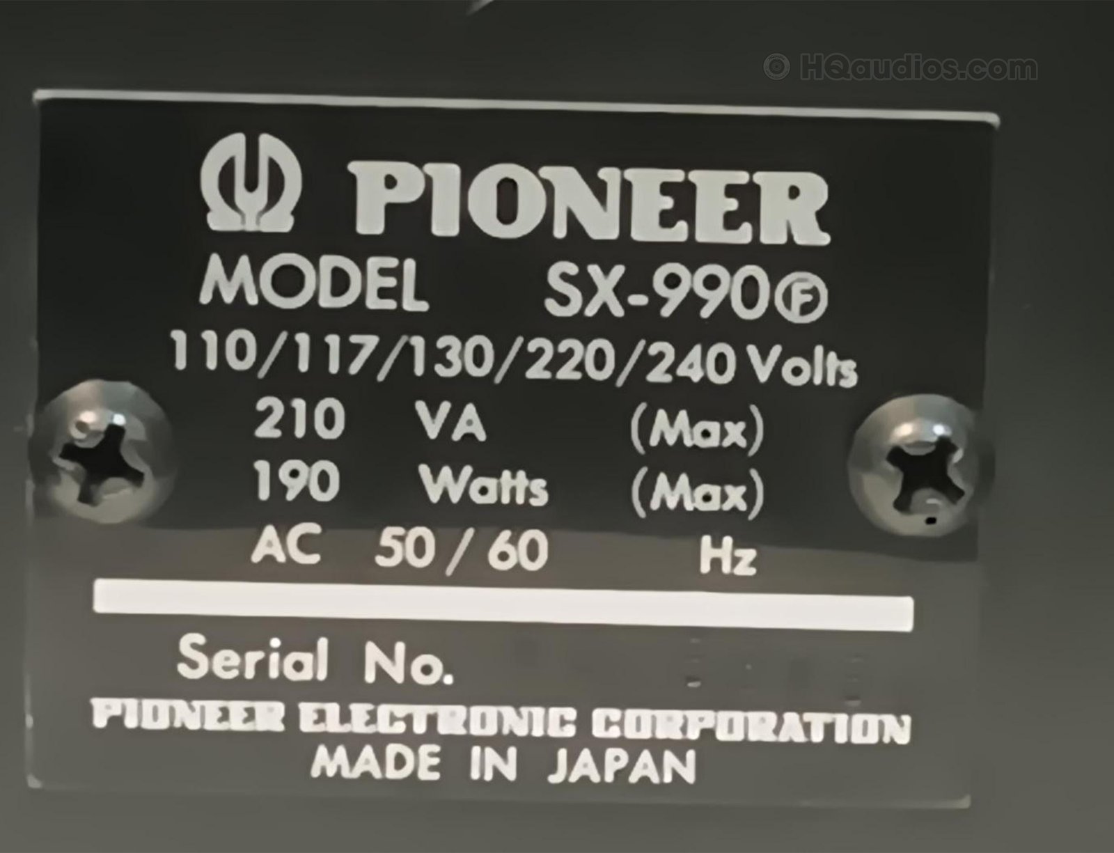 Pioneer Sx990 - Jke4038_1 Pioneer Sx990 - Jke4038_1