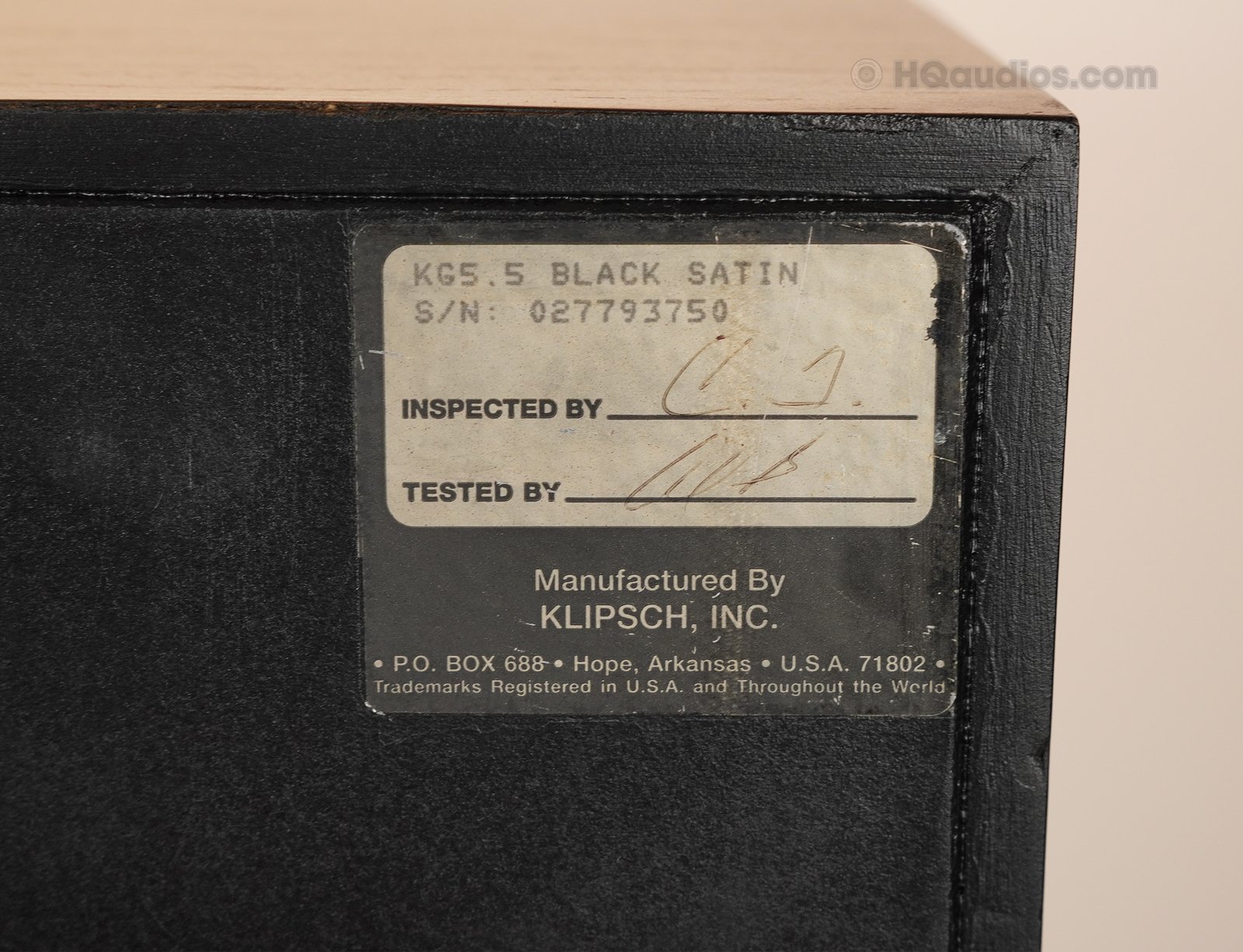 2qe0097_klipsch_kg 517 2qe0097_klipsch_kg 517