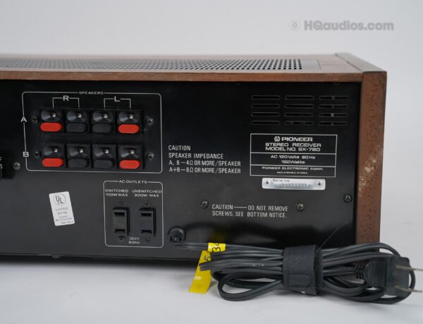 Pioneer Sx780_5jke4534_11