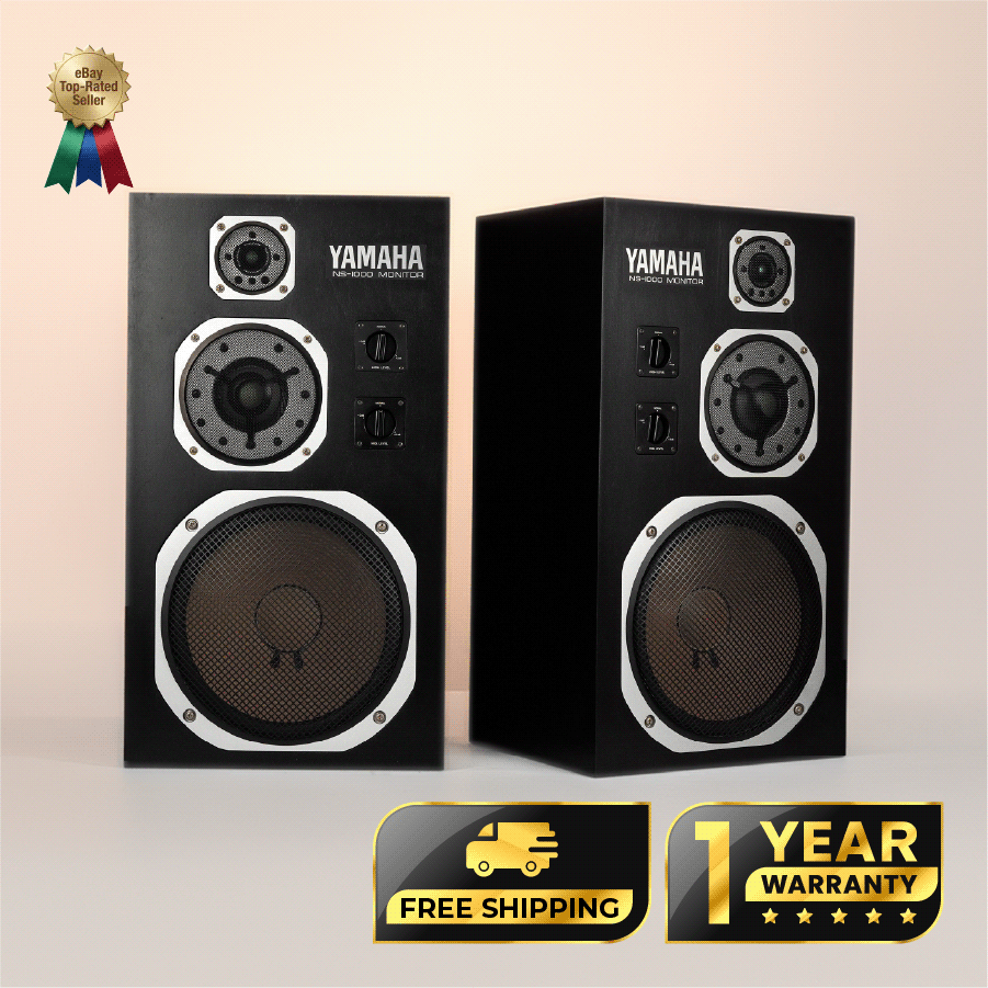 Yamaha NS-1000M Speakers – Restored – 1-Year Warranty - HQaudios