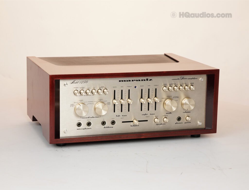 MARANTZ 1250 Vintage Amplifier – Restored – 1-Year Warranty - HQaudios