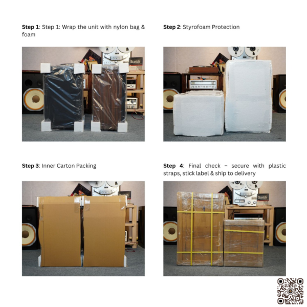 Hình đóng Gói Loa 12 Inch - Qr2