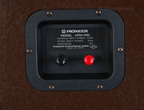 Pioneer Hpm-100 Rear Terminal Plate